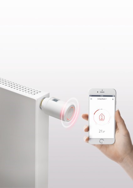 Danfoss Eco™ App позволяет с легкостью управлять радиаторным отоплением с помощью Bluetooth.