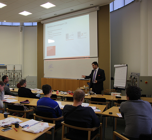 29 октября прошел семинар «Решения Danfoss для систем отопления коттеджей»